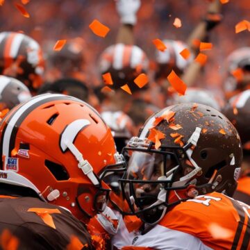 Celebrating the Mighty Cleveland Browns NFL Teams with Us