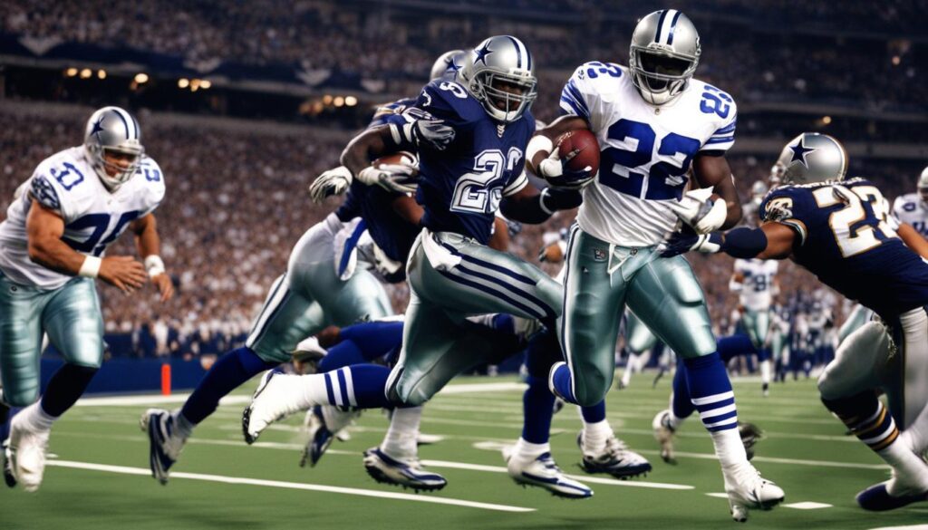 Emmitt Smith's Career Highlights with the Dallas Cowboys