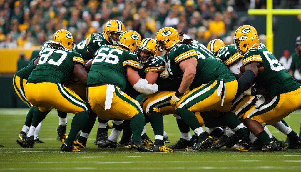 Green Bay Packers Offensive Line Dominance