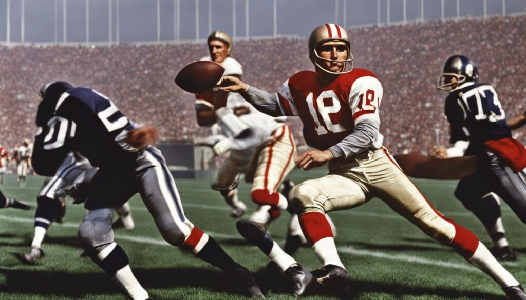 Y.A. Tittle Professional Career