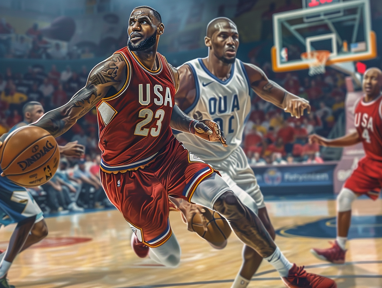 LeBron James Commits to Representing Team USA in 2024 Olympics