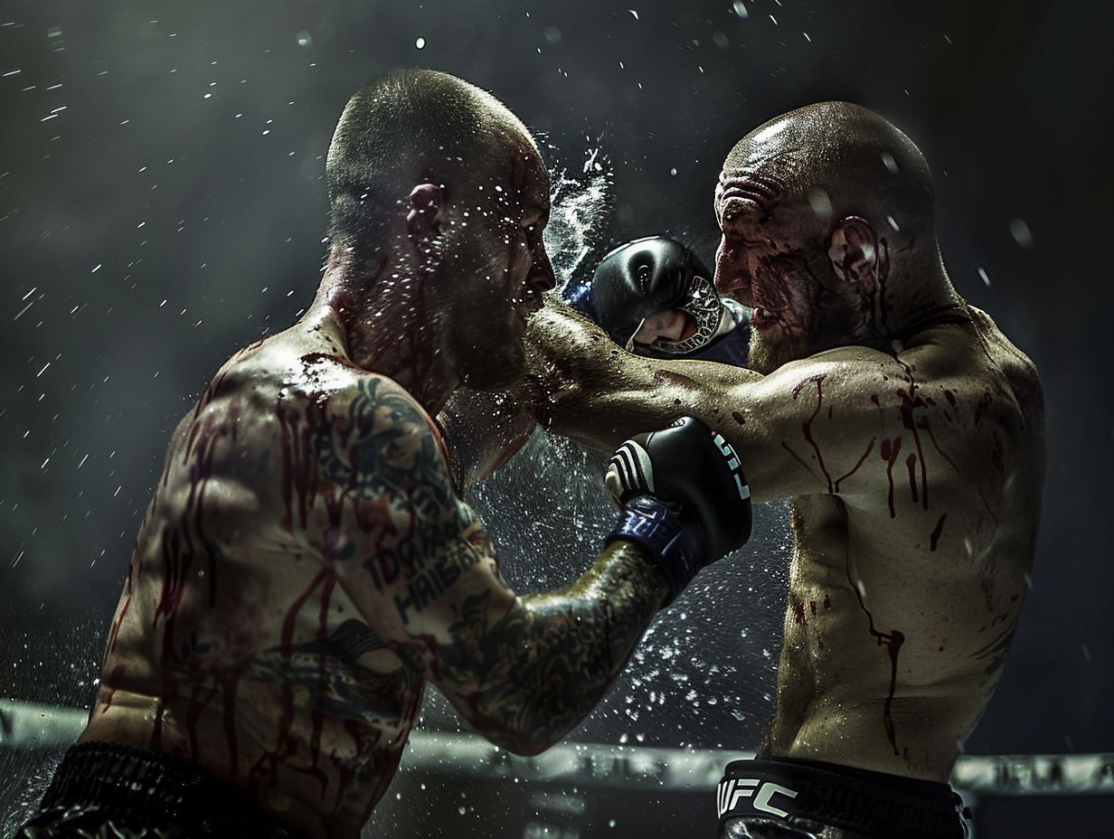 Merab Dvalishvili and Alexander Volkanovski: A Comic Twist on MMA Fighters’ Lives